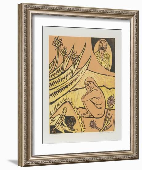 Untitled - Heaven and Hell-Martin Barooshian-Framed Limited Edition