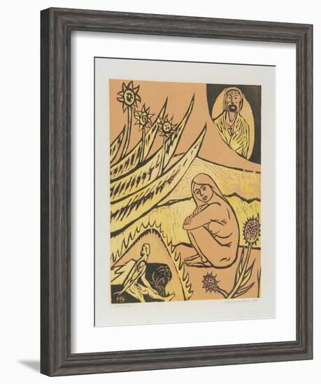 Untitled - Heaven and Hell-Martin Barooshian-Framed Limited Edition