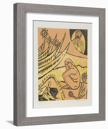 Untitled - Heaven and Hell-Martin Barooshian-Framed Limited Edition