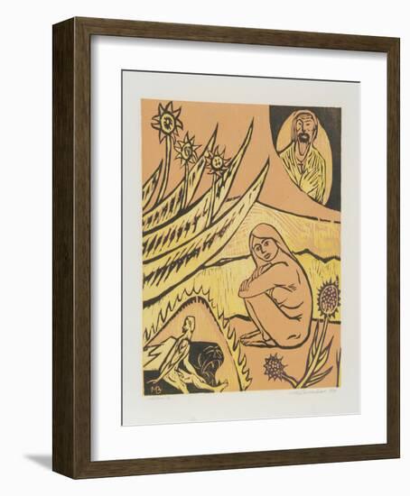 Untitled - Heaven and Hell-Martin Barooshian-Framed Limited Edition