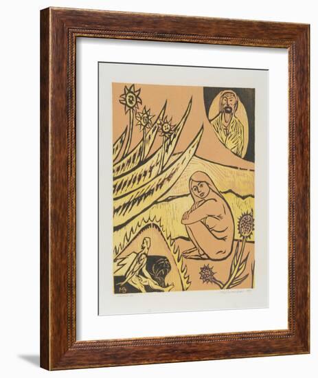 Untitled - Heaven and Hell-Martin Barooshian-Framed Limited Edition