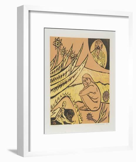 Untitled - Heaven and Hell-Martin Barooshian-Framed Limited Edition