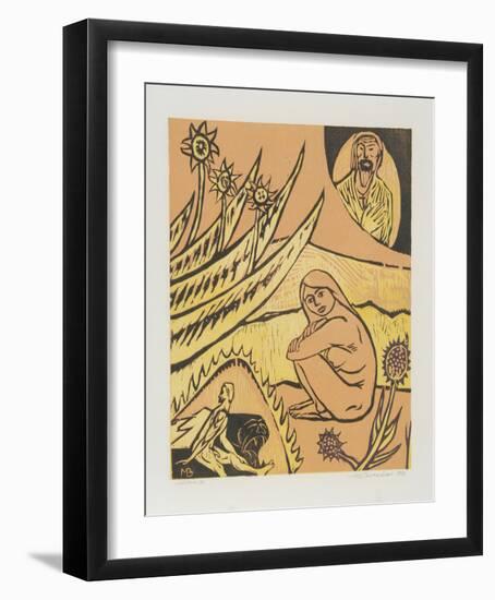 Untitled - Heaven and Hell-Martin Barooshian-Framed Limited Edition