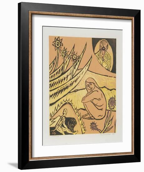 Untitled - Heaven and Hell-Martin Barooshian-Framed Limited Edition