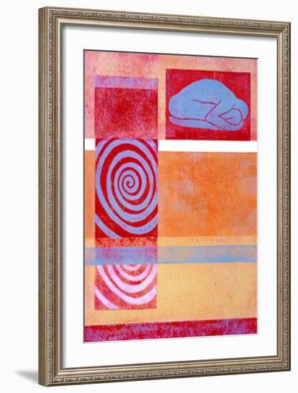 Untitled II, c.2004-Andrea Kraft-Framed Serigraph