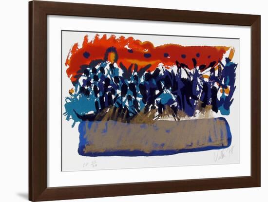 Untitled - Jazz Club-Vick Vibha-Framed Collectable Print