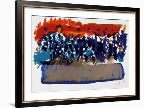 Untitled - Jazz Club-Vick Vibha-Framed Collectable Print