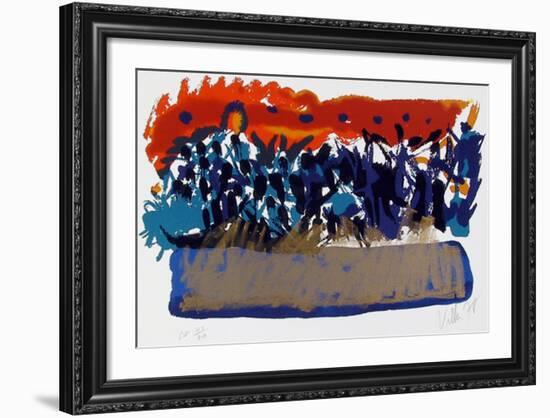 Untitled - Jazz Club-Vick Vibha-Framed Collectable Print