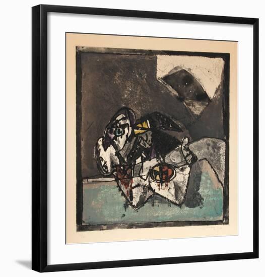 Untitled - Kiss-José Ortega-Framed Limited Edition