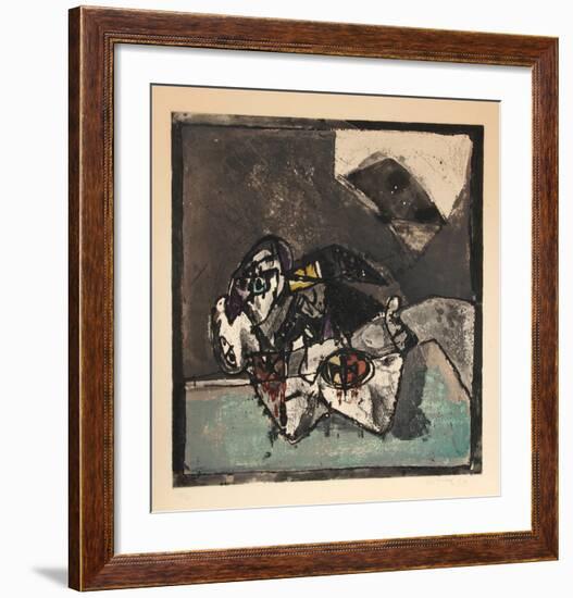 Untitled - Kiss-José Ortega-Framed Limited Edition