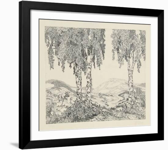 Untitled (Landscape B)-Rauch Hans Georg-Framed Limited Edition