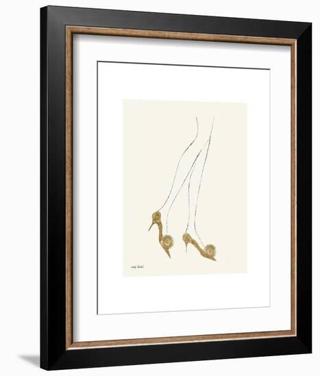 Untitled (Legs and High Heels), c. 1957-Andy Warhol-Framed Art Print