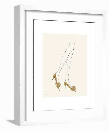 Untitled (Legs and High Heels), c. 1957-Andy Warhol-Framed Art Print