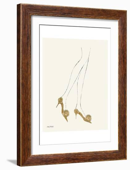 Untitled (Legs and High Heels), c. 1957-Andy Warhol-Framed Art Print