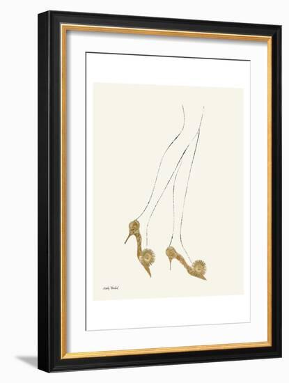 Untitled (Legs and High Heels), c. 1957-Andy Warhol-Framed Art Print