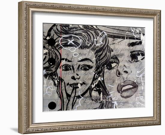 Untitled (letter)-Dan Monteavaro-Framed Giclee Print