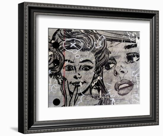 Untitled (letter)-Dan Monteavaro-Framed Giclee Print