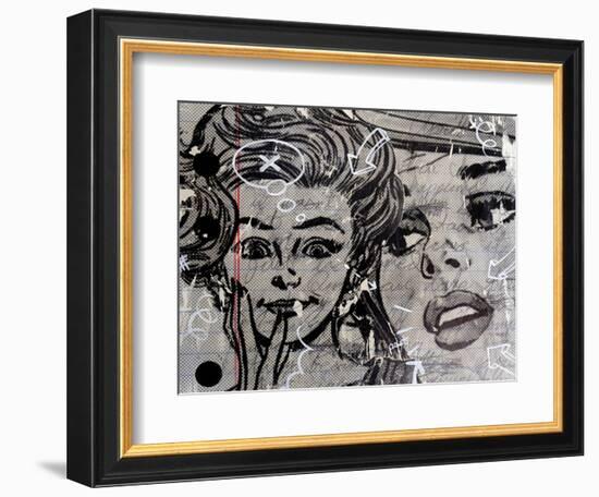 Untitled (letter)-Dan Monteavaro-Framed Giclee Print