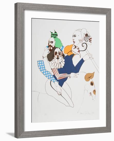 Untitled - Merry Go Round (50)-Ramon Santiago-Framed Limited Edition