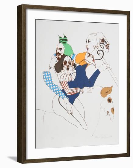 Untitled - Merry Go Round (50)-Ramon Santiago-Framed Limited Edition