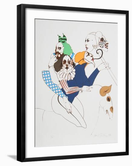 Untitled - Merry Go Round (50)-Ramon Santiago-Framed Limited Edition