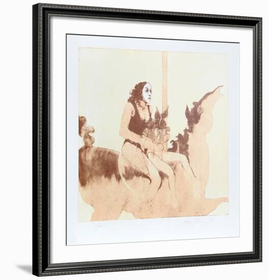 Untitled - Merry Go Round - II-Ramon Santiago-Framed Limited Edition