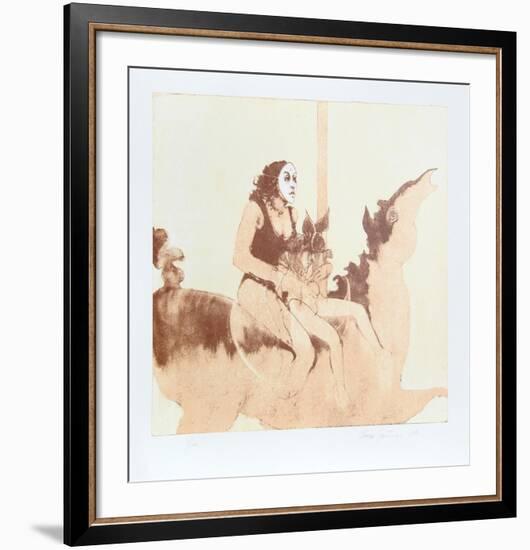 Untitled - Merry Go Round - II-Ramon Santiago-Framed Limited Edition