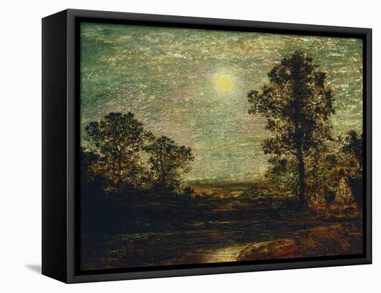 Untitled (Moonlit Landscape)-Ralph Albert Blakelock-Framed Premier Image Canvas