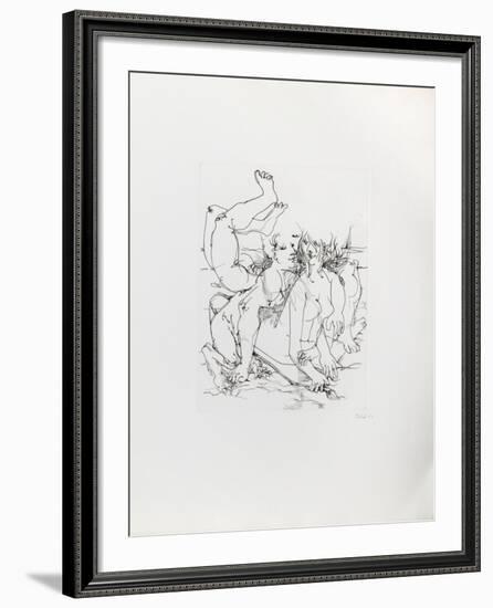 Untitled - Mythical Creatures VI-Dimitri Petrov-Framed Collectable Print