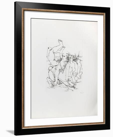 Untitled - Mythical Creatures VI-Dimitri Petrov-Framed Collectable Print