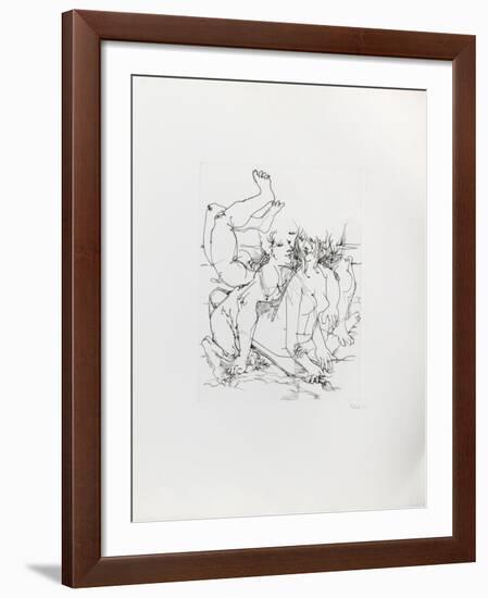 Untitled - Mythical Creatures VI-Dimitri Petrov-Framed Collectable Print