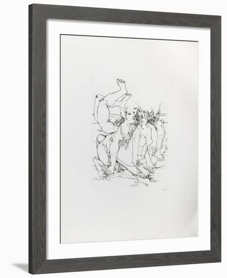 Untitled - Mythical Creatures VI-Dimitri Petrov-Framed Collectable Print