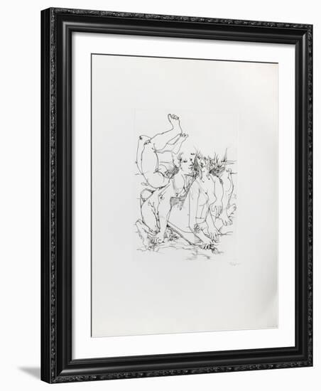 Untitled - Mythical Creatures VI-Dimitri Petrov-Framed Collectable Print