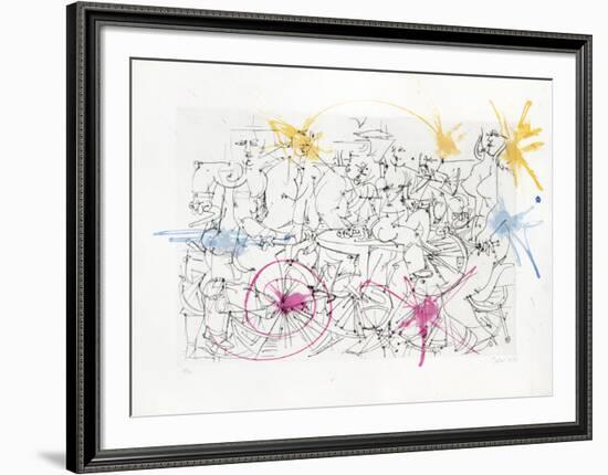 Untitled - Nudes and Men in Suits-Dimitri Petrov-Framed Limited Edition