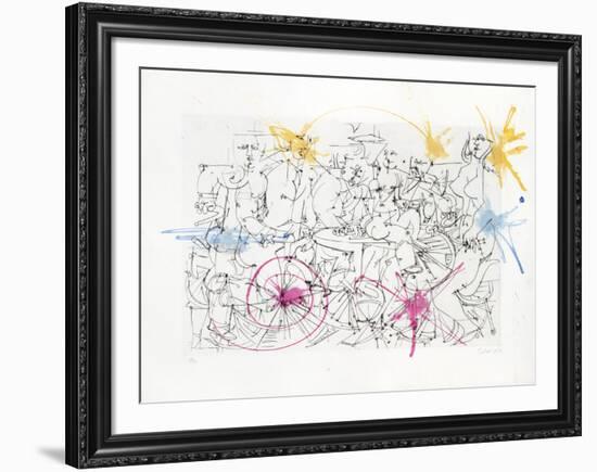 Untitled - Nudes and Men in Suits-Dimitri Petrov-Framed Limited Edition