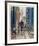 Untitled (Old Man and Stairs)-William Collier-Framed Collectable Print