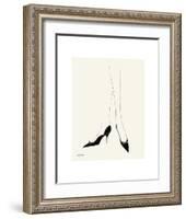 Untitled (Pair of Legs in High Heels), c. 1958-Andy Warhol-Framed Art Print