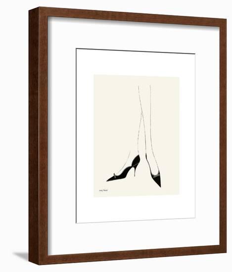 Untitled (Pair of Legs in High Heels), c. 1958-Andy Warhol-Framed Art Print