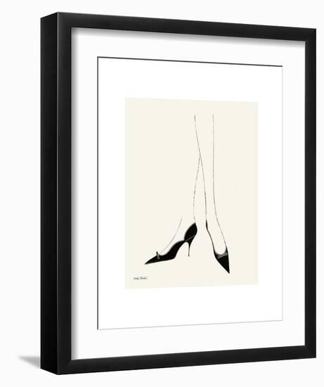 Untitled (Pair of Legs in High Heels), c. 1958-Andy Warhol-Framed Art Print