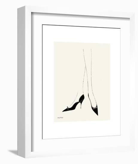 Untitled (Pair of Legs in High Heels), c. 1958-Andy Warhol-Framed Art Print