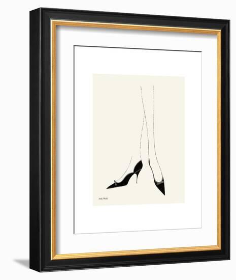 Untitled (Pair of Legs in High Heels), c. 1958-Andy Warhol-Framed Art Print