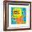 Untitled Pop Art-Keith Haring-Framed Giclee Print