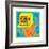 Untitled Pop Art-Keith Haring-Framed Giclee Print