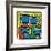 Untitled Pop Art-Keith Haring-Framed Giclee Print