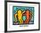 Untitled Pop Art-Keith Haring-Framed Giclee Print