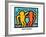 Untitled Pop Art-Keith Haring-Framed Giclee Print