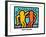 Untitled Pop Art-Keith Haring-Framed Giclee Print