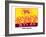 Untitled Pop Art-Keith Haring-Framed Giclee Print