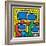 Untitled Pop Art-Keith Haring-Framed Giclee Print