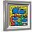 Untitled Pop Art-Keith Haring-Framed Giclee Print